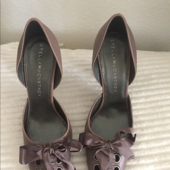 Stella Macartney d’orsay pumps with ribbon 🎀 - Picture 2 of 8